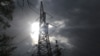 Kyrgyzstan - Electricity, electric,
electric poles, September 2020