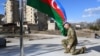 Президент Азербайджана Ильзам Алиев в Шуше, древней столице Карабаха